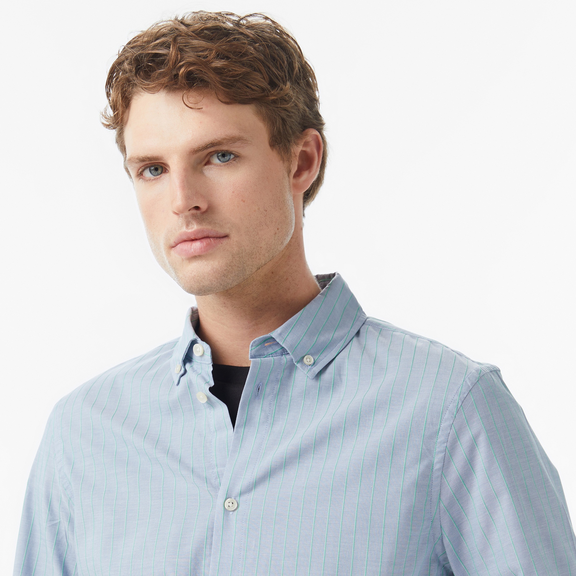 Scotch&Soda Yarn-Dyed Stripe Erkek Mavi Gömlek
