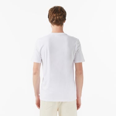  Scotch&Soda Regular Fit Left Chest Logo Erkek Beyaz T-Shirt