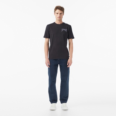  Scotch&Soda Regular Fit Left Chest Logo Erkek Gri T-Shirt