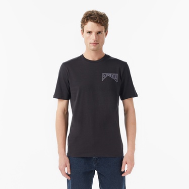  Scotch&Soda Regular Fit Left Chest Logo Erkek Gri T-Shirt