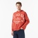Scotch&Soda Wash Artwork Erkek Kırmızı Sweatshirt