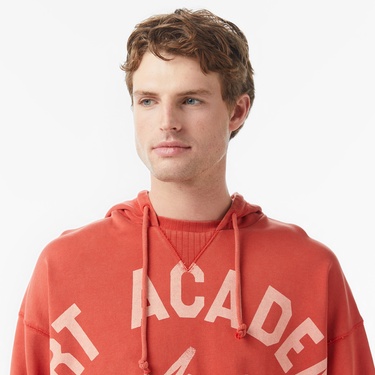  Scotch&Soda Wash Artwork Erkek Kırmızı Sweatshirt