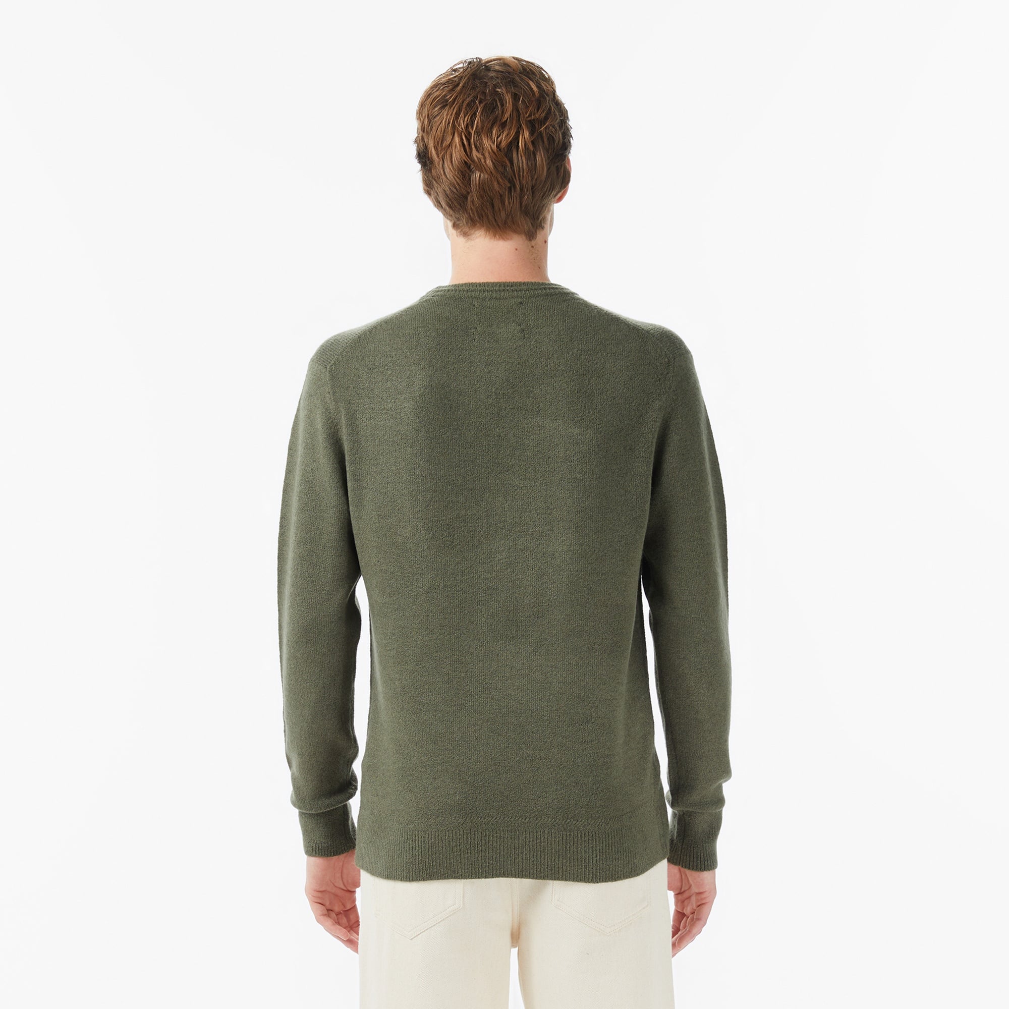 Scotch&Soda Soft Knit Regular Fit Crew Neck Erkek Yeşil Triko