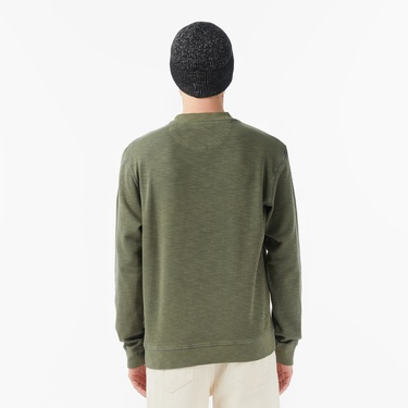  Scotch&Soda G/D Structured Erkek Yeşil Sweatshirt