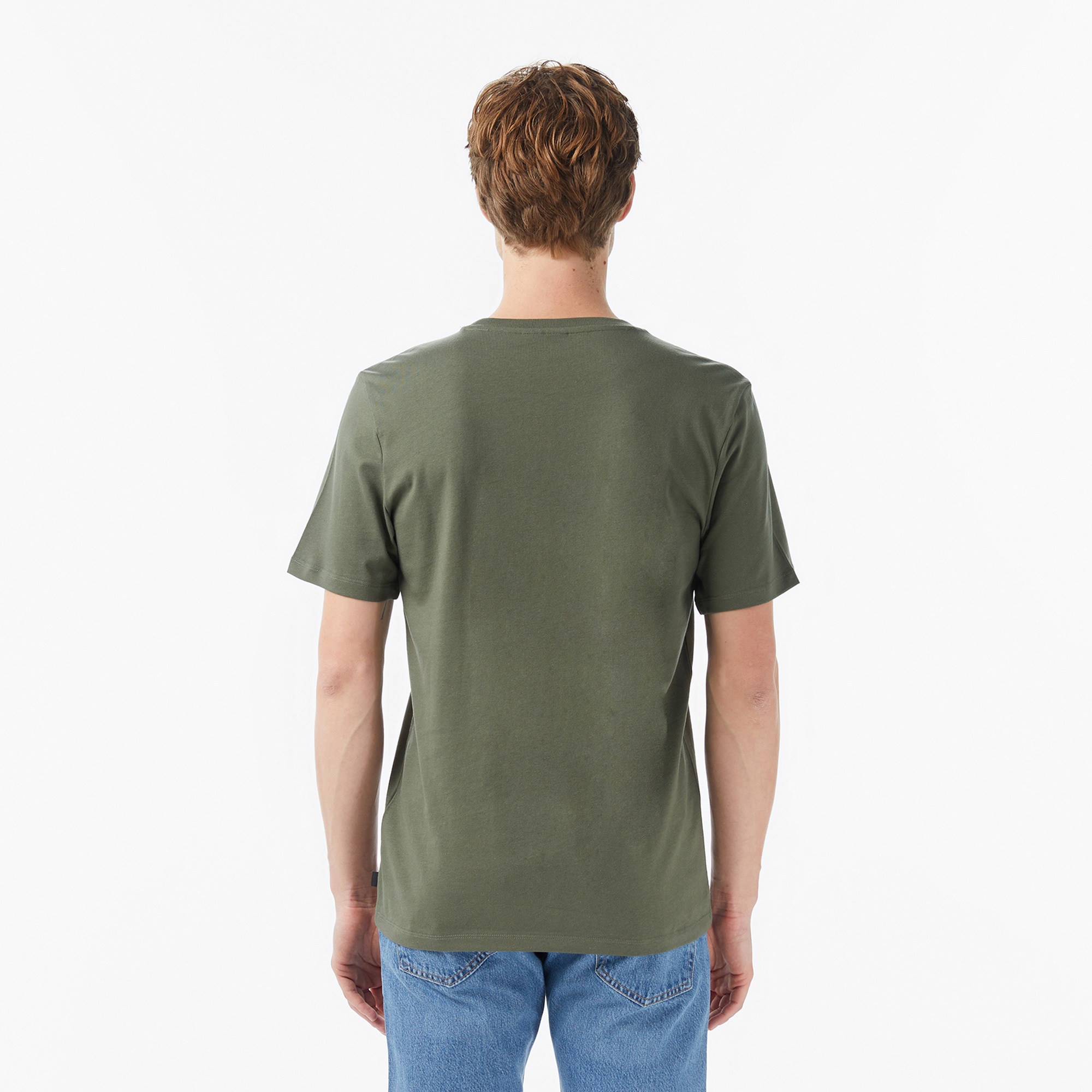 Scotch&Soda Regular Fit Left Chest Logo Erkek Yeşil T-Shirt