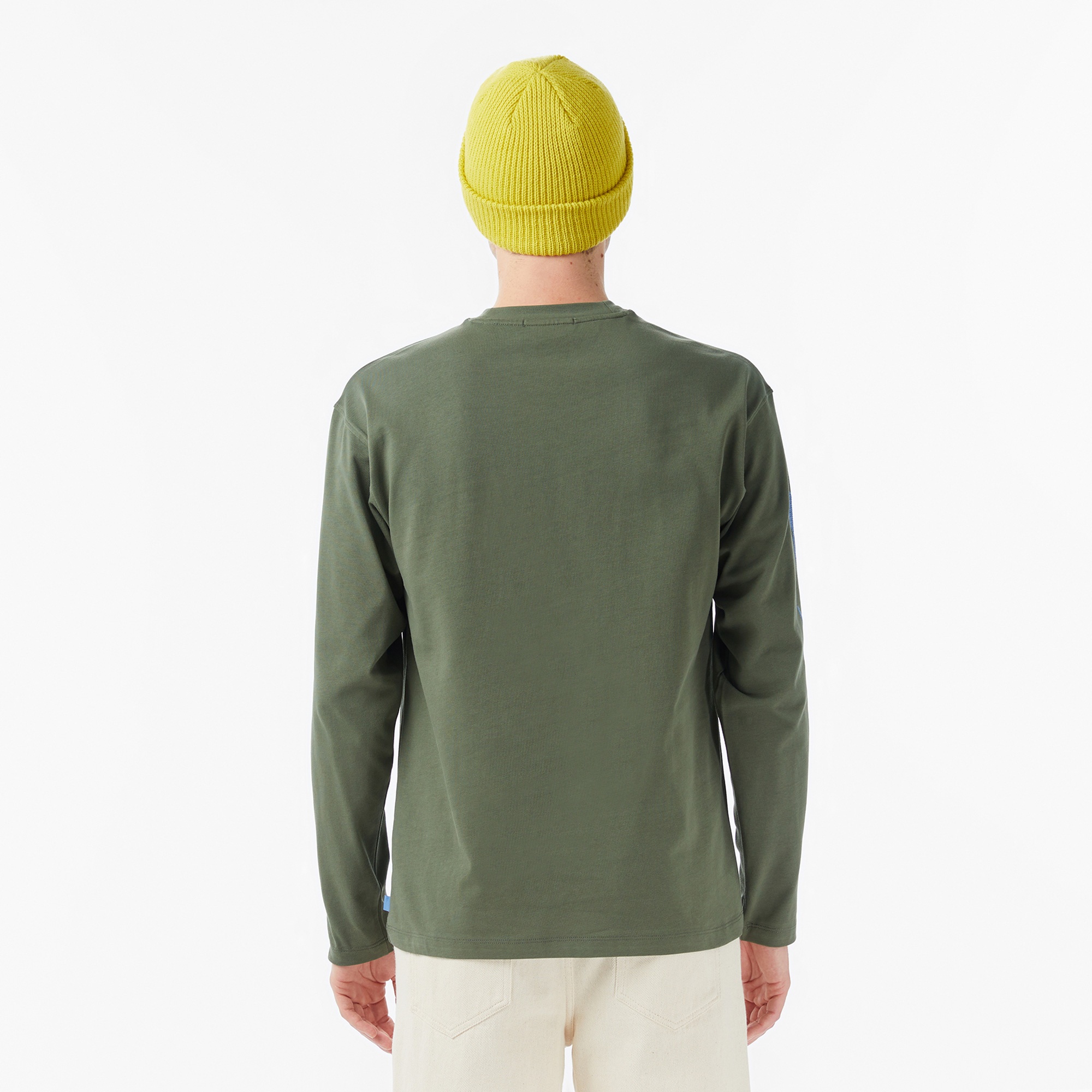 Scotch&Soda Relaxed Fit Artwork Erkek Yeşil T-Shirt