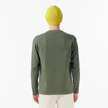  Scotch&Soda Relaxed Fit Artwork Erkek Yeşil T-Shirt