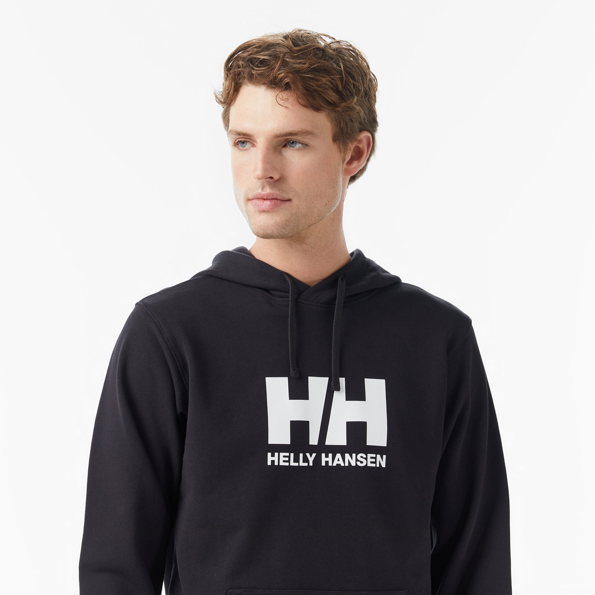 Helly Hansen Logo 3.0 Erkek Siyah Sweatshirt