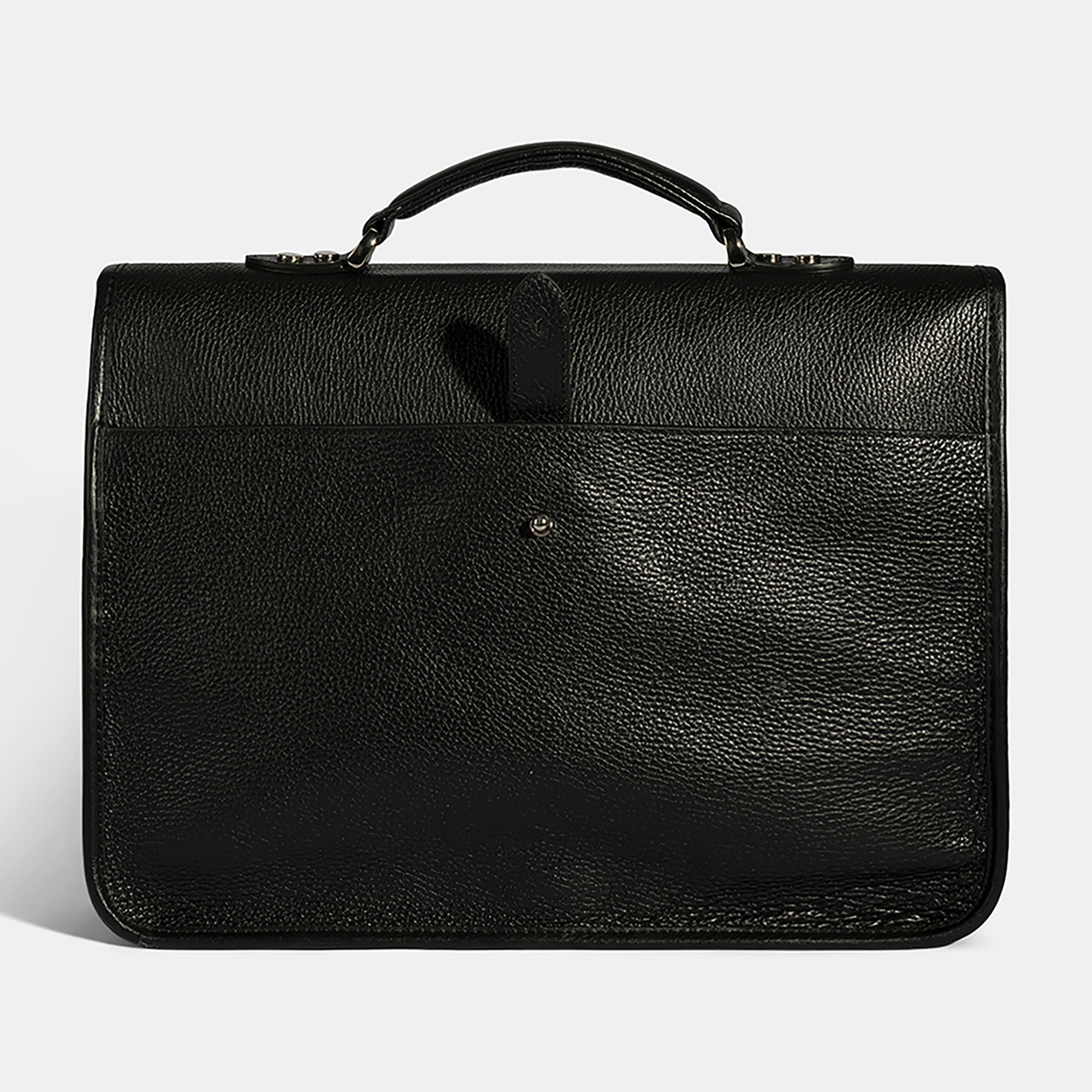 Erkek Siyah Deri Evrak Çantası