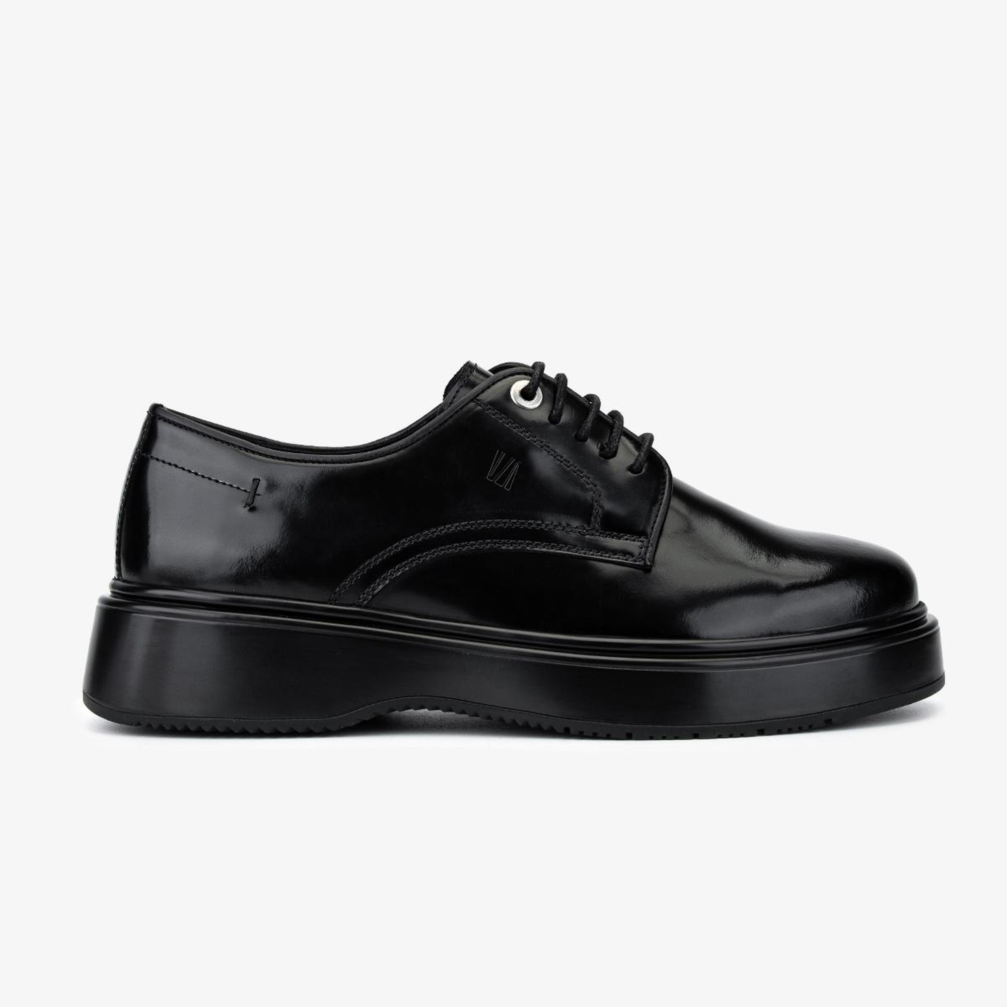 Valmenti Erkek Hakiki Deri Siyah Açma Casual Ayakkabı