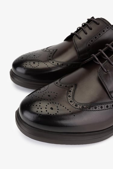  Valmenti Erkek Hakiki Deri Kahverengi Casual Ayakkabı