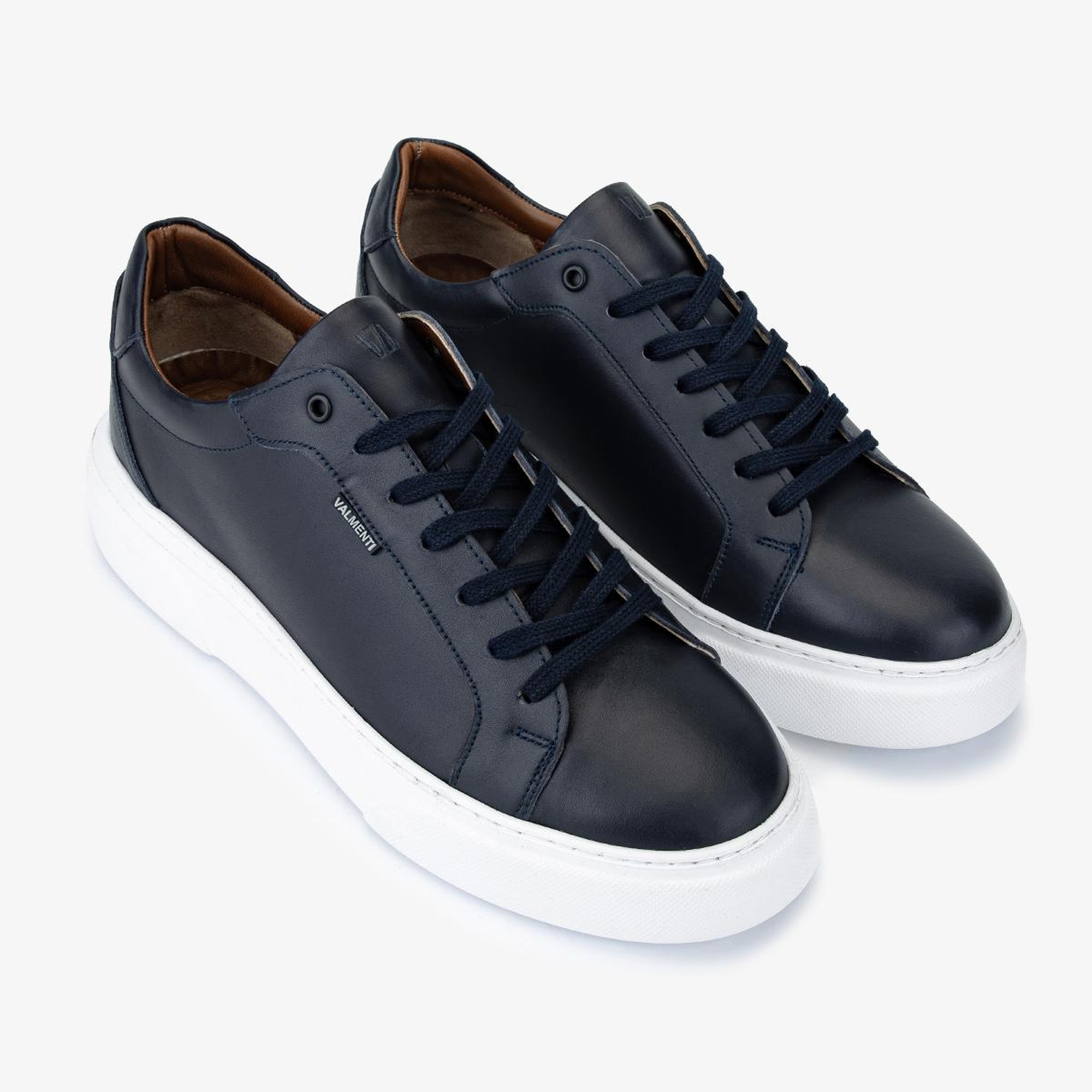 Valmenti Erkek Hakiki Deri Lacivert Sneakers & Spor Ayakkabı