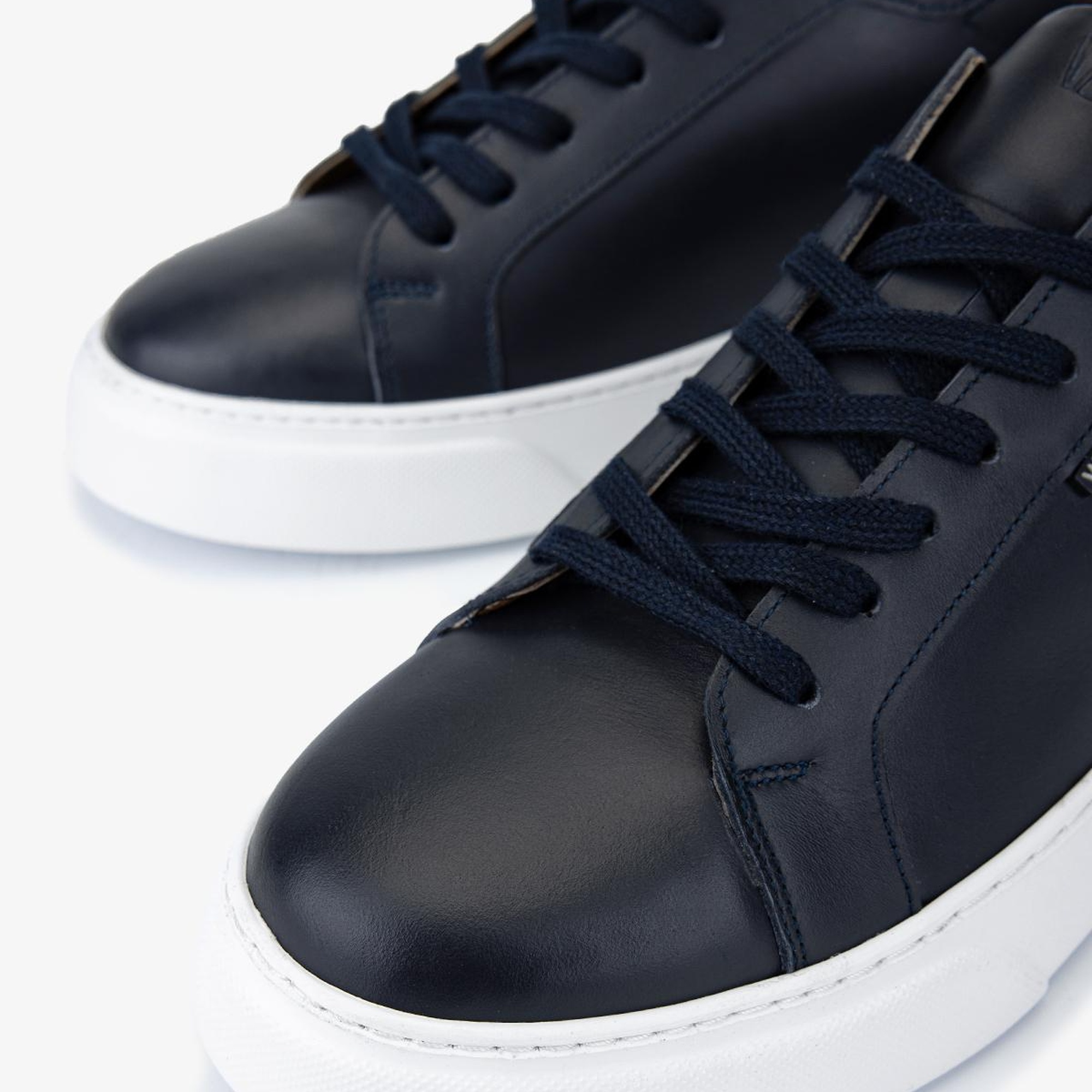 Valmenti Erkek Hakiki Deri Lacivert Sneakers & Spor Ayakkabı