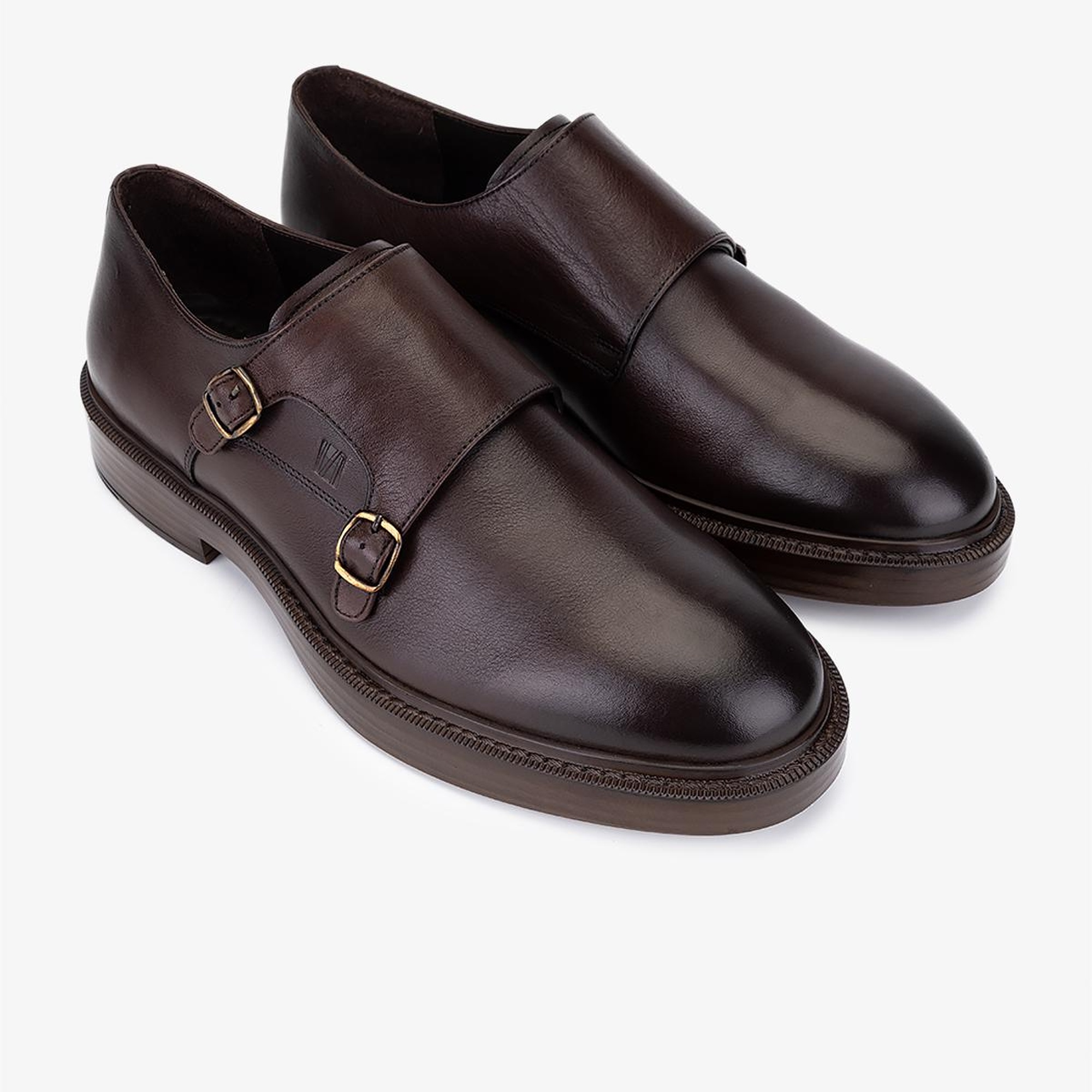 Valmenti Erkek Hakiki Deri Kahverengi Casual Ayakkabı