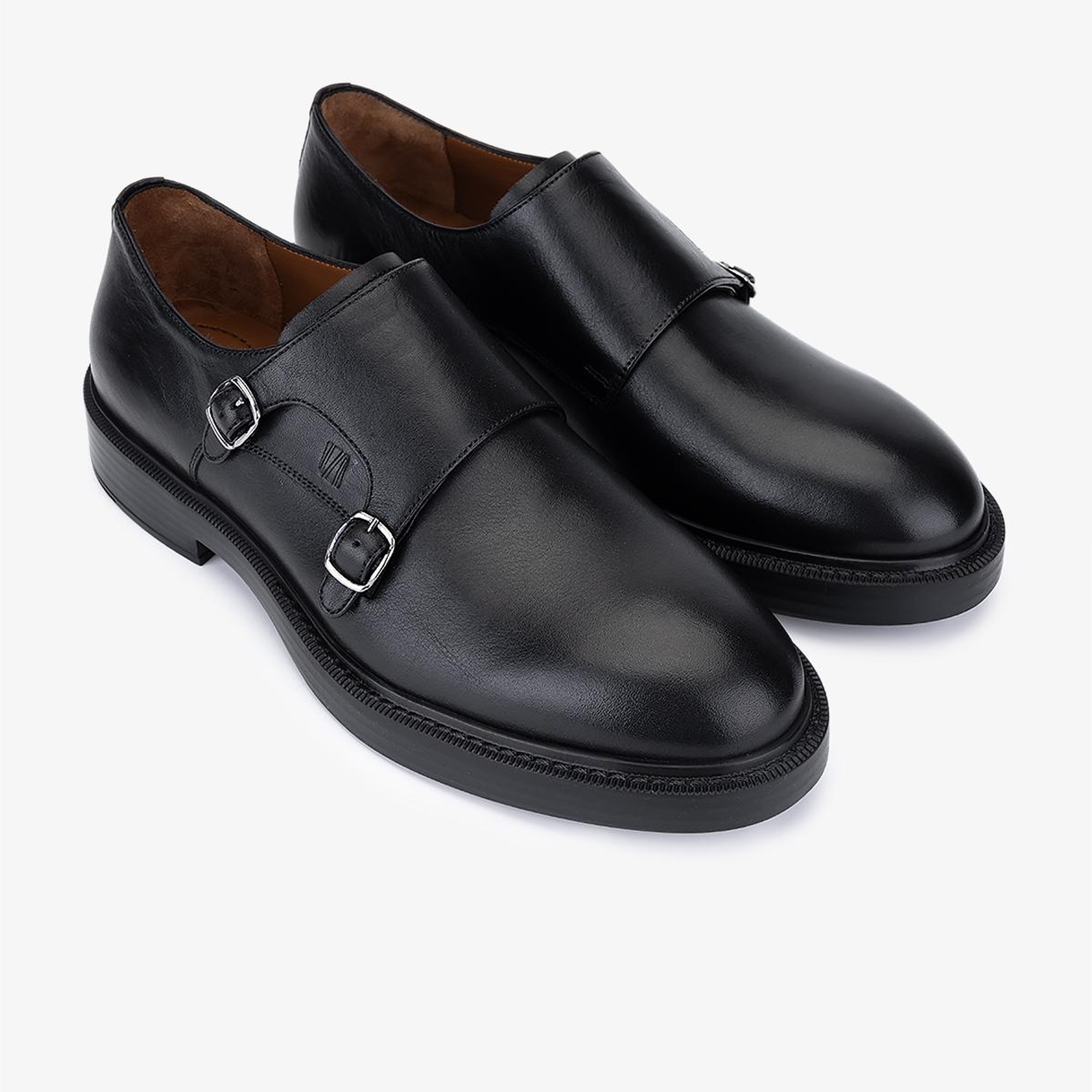 Valmenti Erkek Hakiki Deri Siyah Casual Ayakkabı