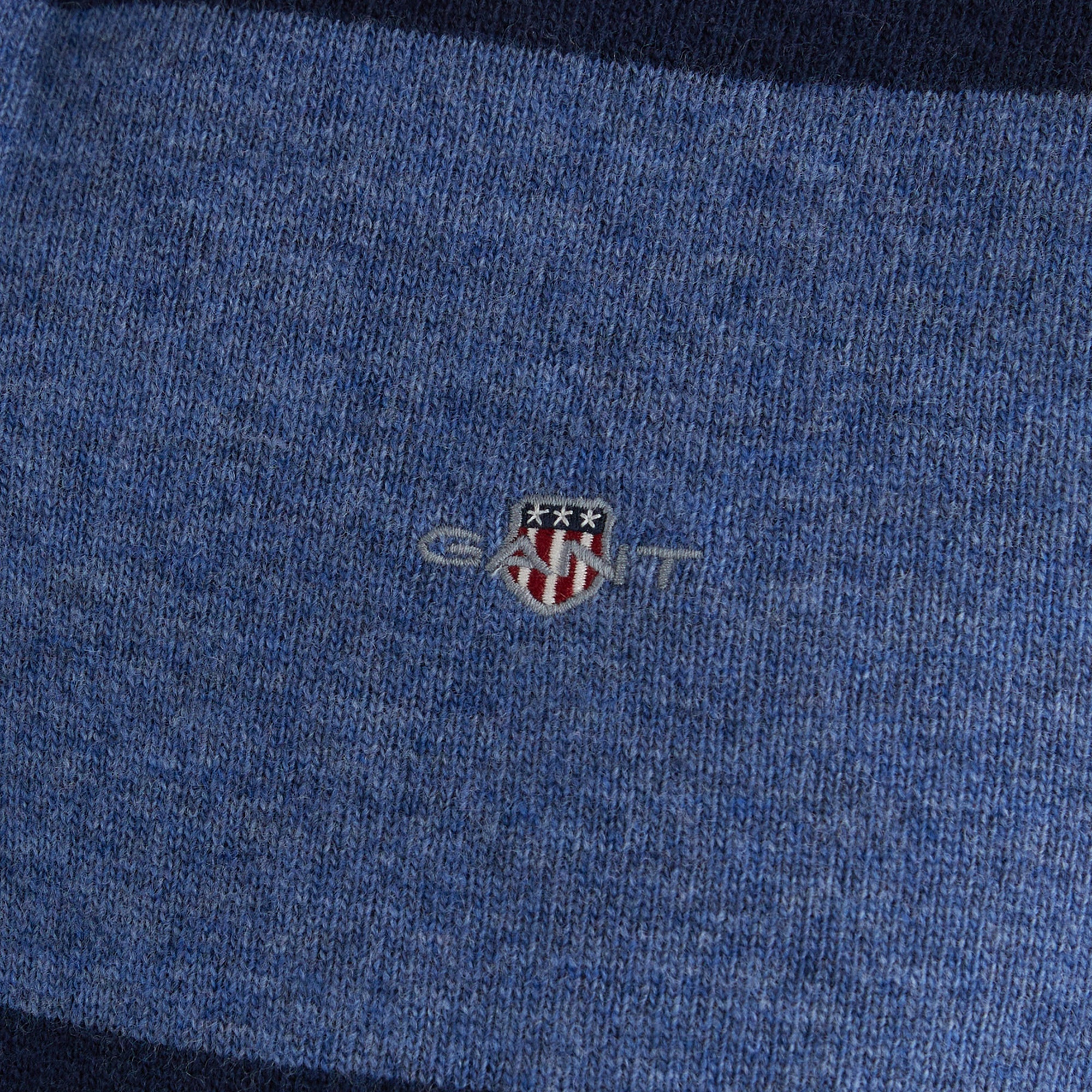 GANT Erkek Lacivert Regular Fit Polo Yaka Triko