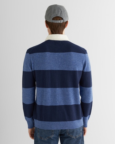  GANT Erkek Lacivert Regular Fit Polo Yaka Triko