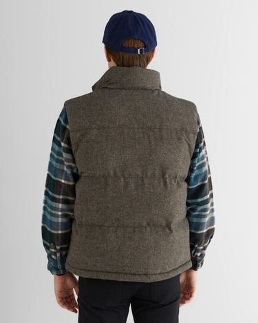  GANT Erkek Kahverengi Standart Fit  Yelek