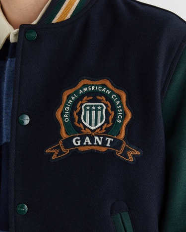  GANT Erkek Lacivert Standart Fit Mont