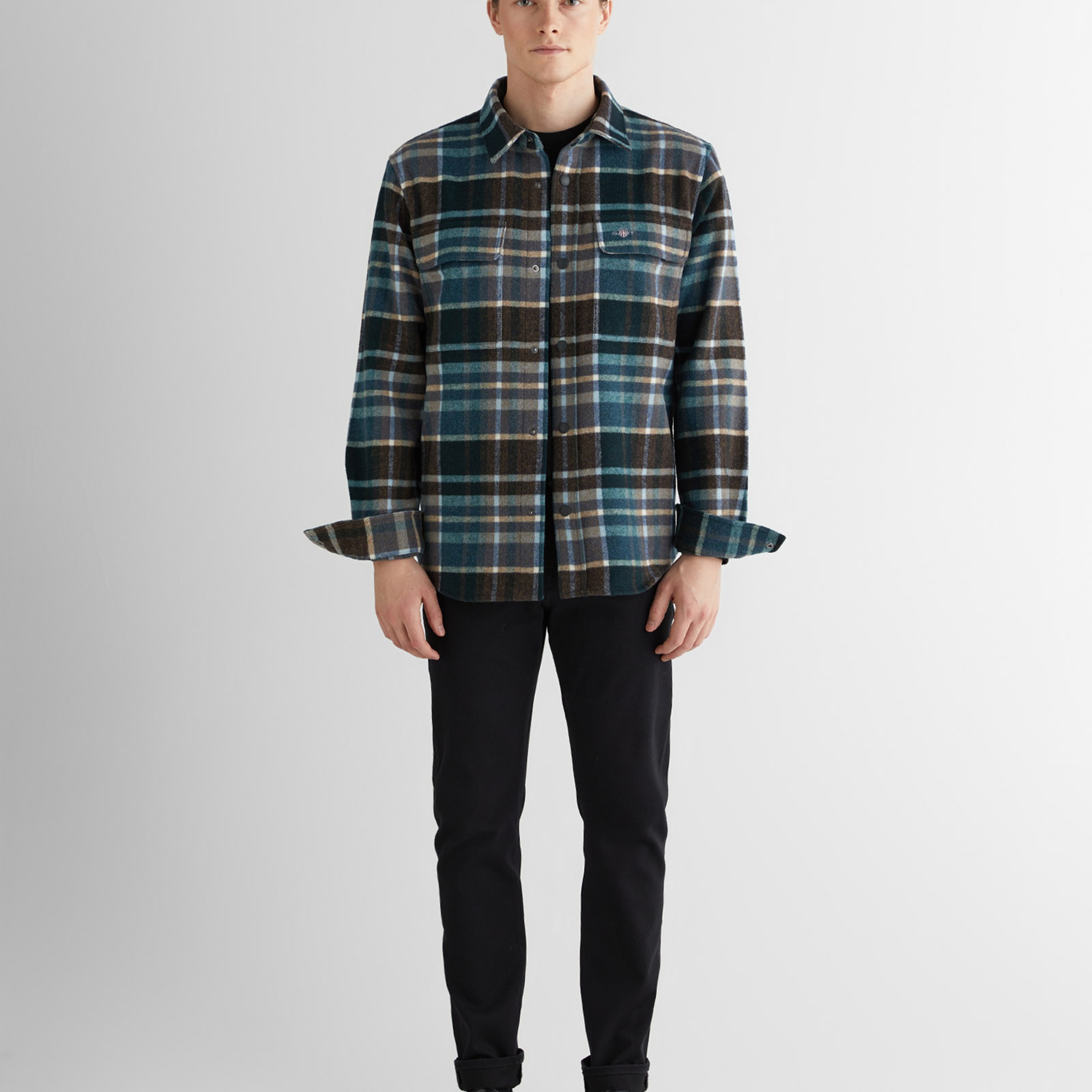 GANT Erkek Lacivert Gömlek