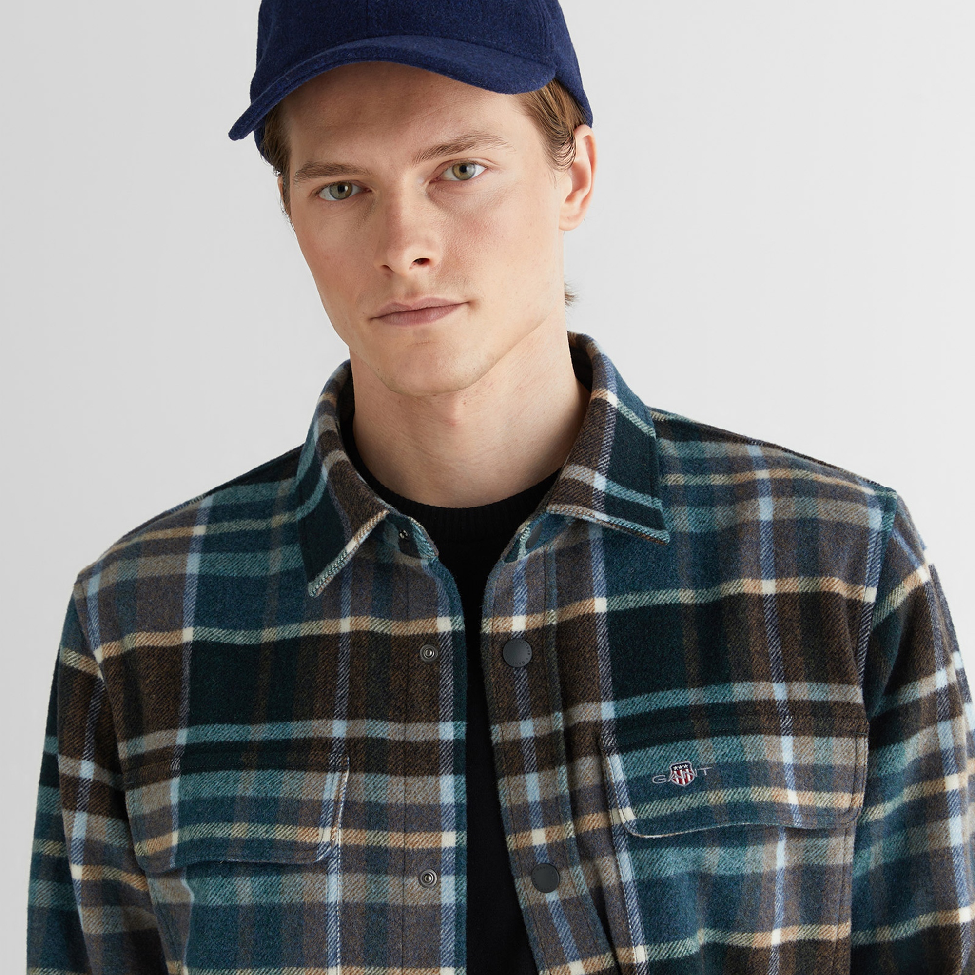 GANT Erkek Lacivert Gömlek