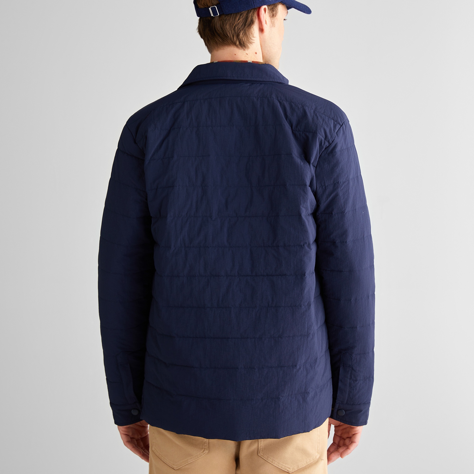 GANT Erkek Lacivert Standart Fit Mont