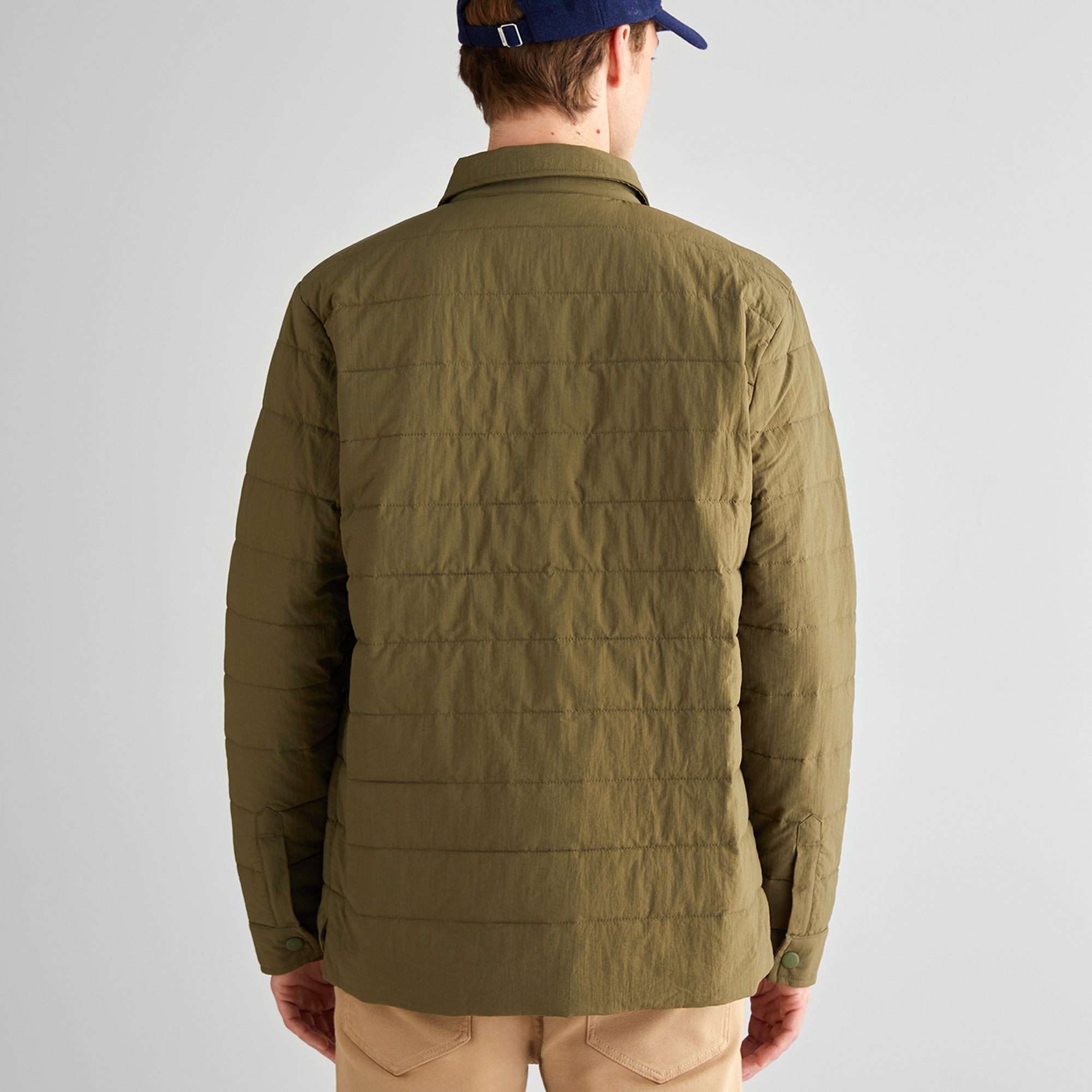 GANT Erkek Haki Standart Fit  Mont