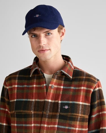  GANT Erkek Mavi Ekoseli Ceket