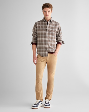  GANT Erkek Beyaz Regular Fit Bisiklet Yaka Gömlek