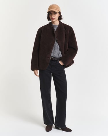  GANT Kadın Gri Regular Fit Triko