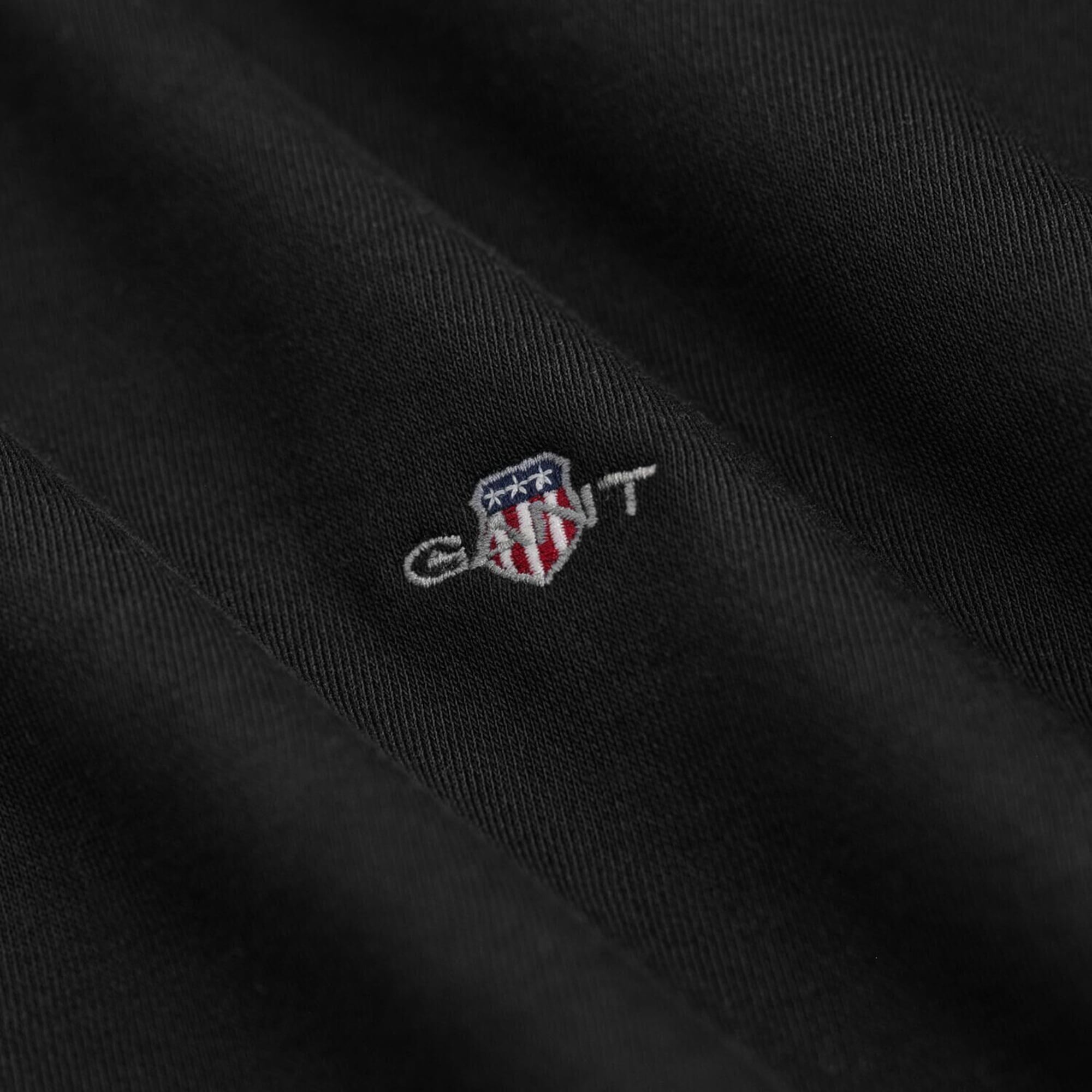 GANT Kadın Siyah Relaxed Fit Bisiklet Yaka Sweatshirt