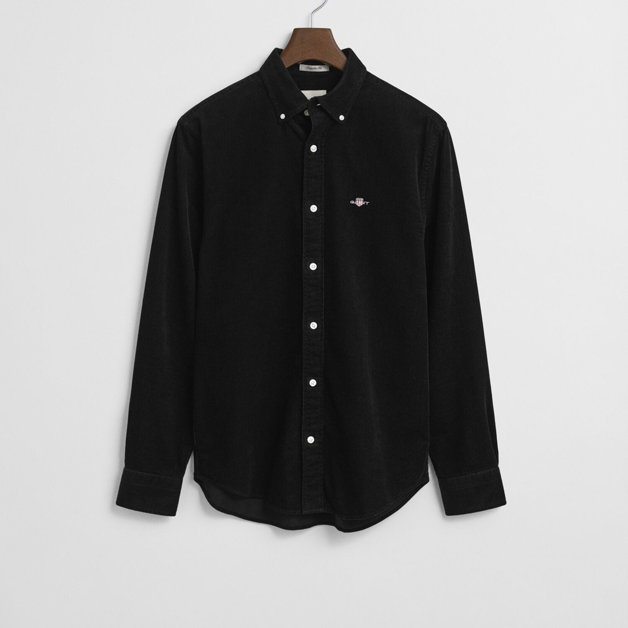 GANT Erkek Siyah Regular Fit Düğmeli Gömlek