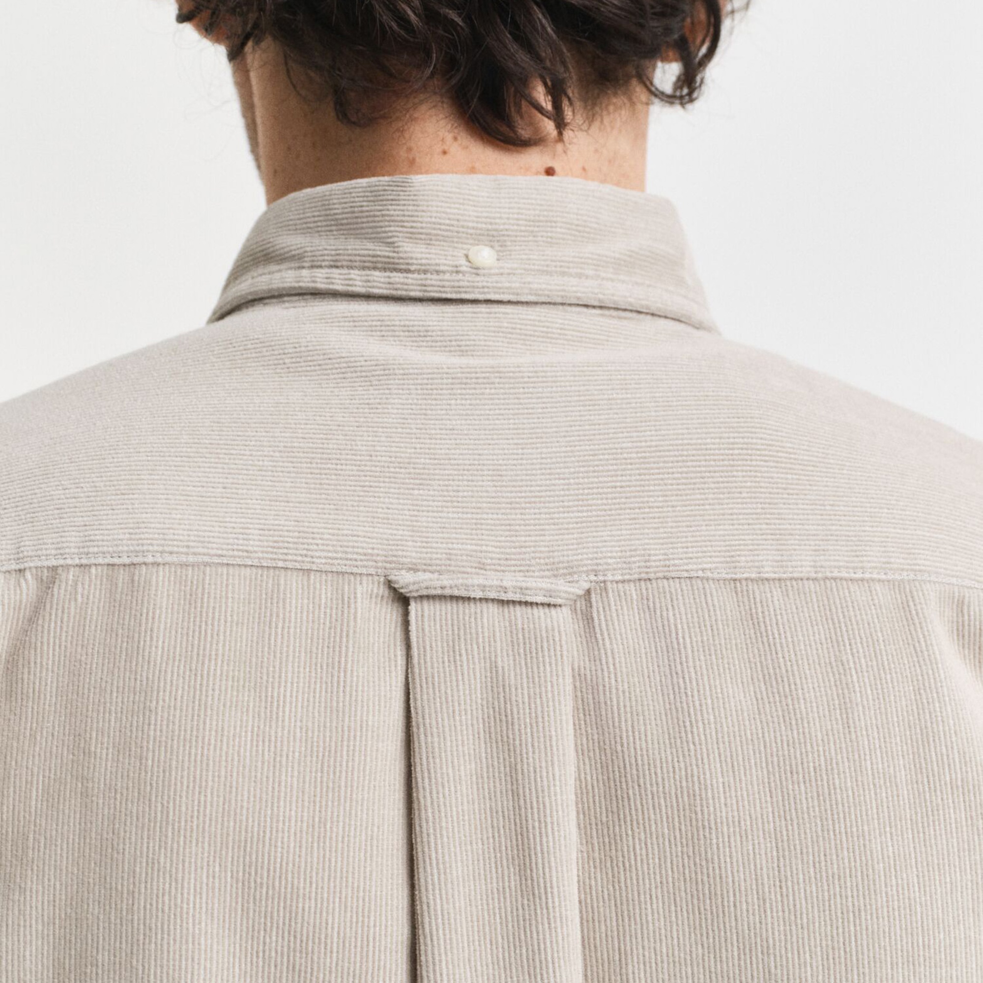 GANT Erkek Bej Regular Fit Düğmeli Gömlek