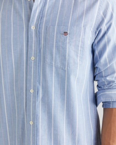  GANT Erkek Mavi Regular Fit Düğmeli Gömlek
