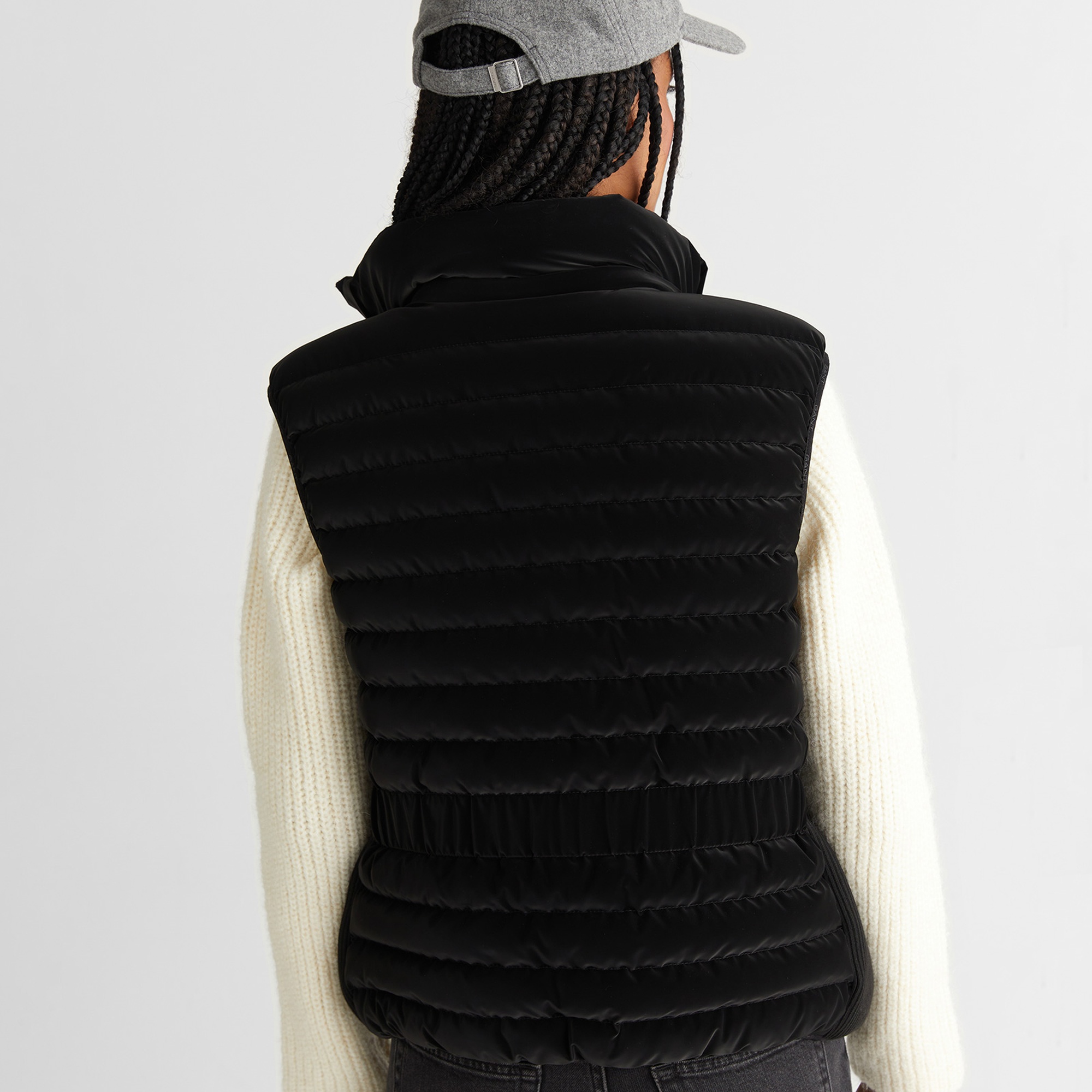 GANT Kadın Siyah Regular Fit Yelek