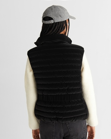  GANT Kadın Siyah Regular Fit Yelek