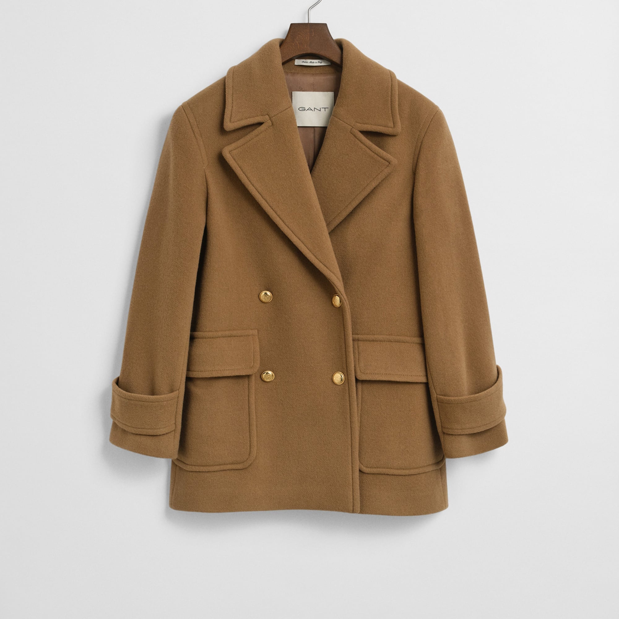 GANT Kadın Kahverengi Regular Fit Mont