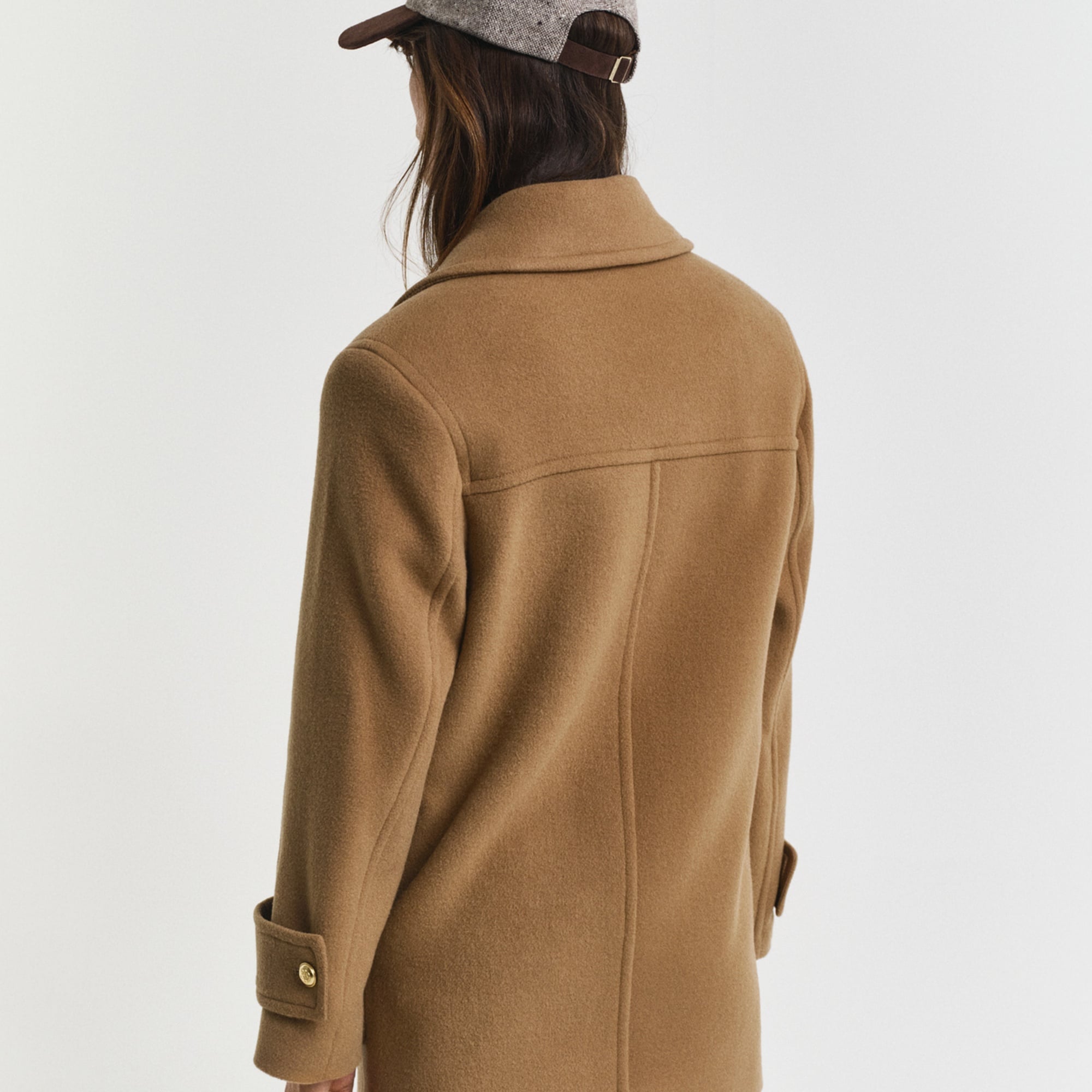 GANT Kadın Kahverengi Regular Fit Mont