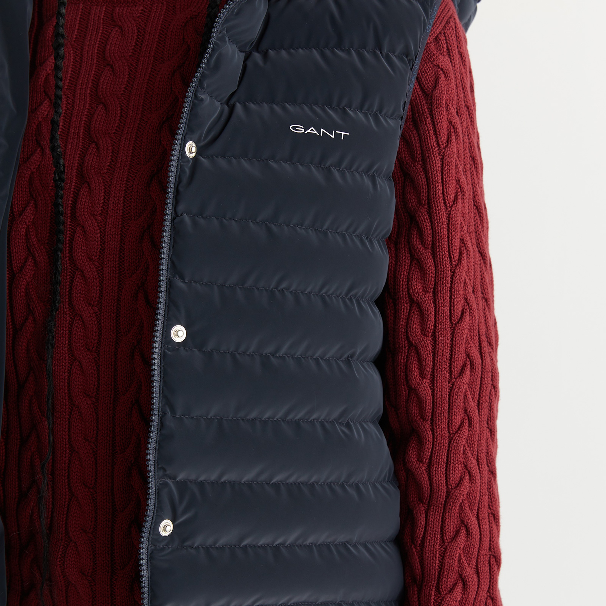 GANT Kadın Lacivert Regular Fit  Yelek