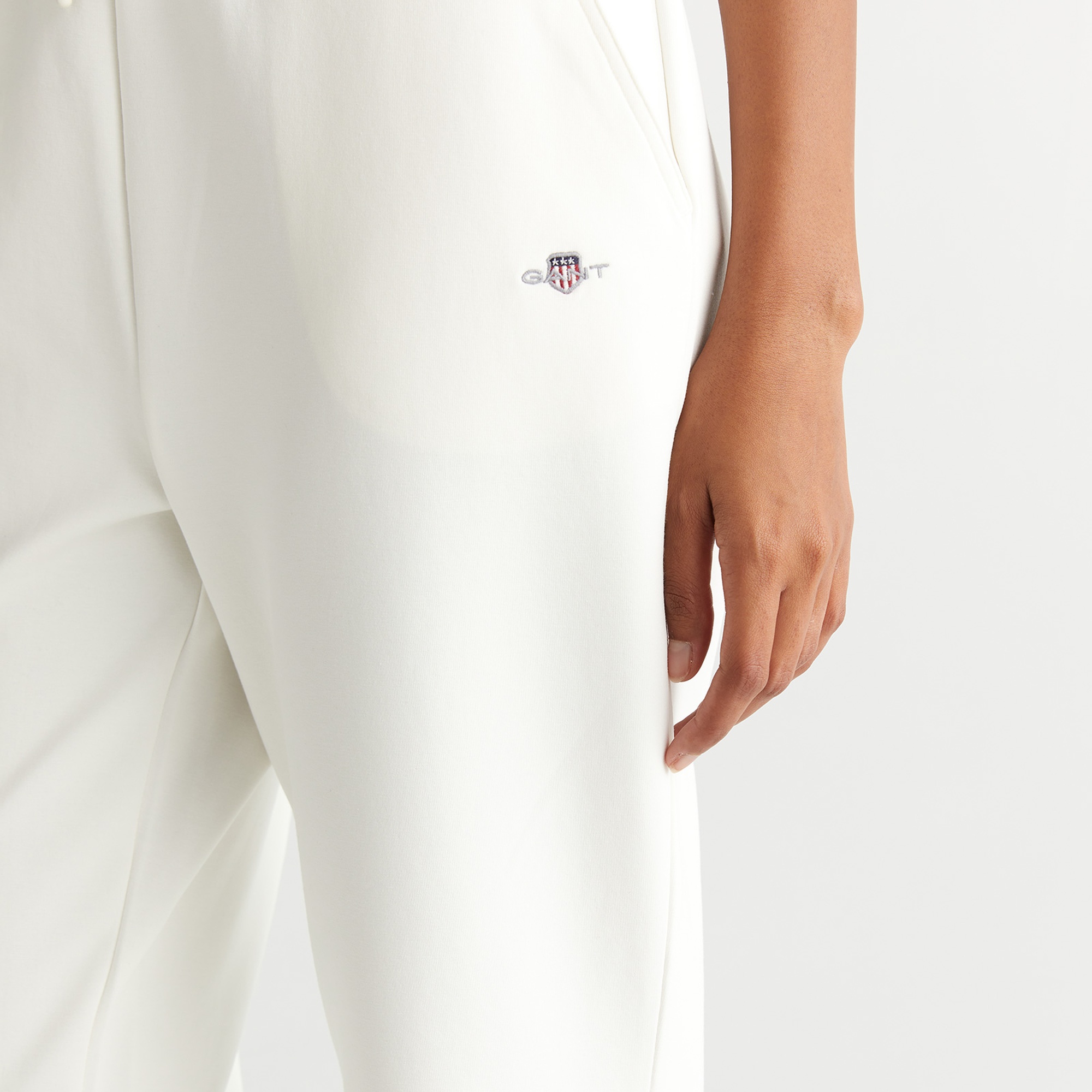 GANT Kadın Beyaz Regular Fit  Eşofman Altı