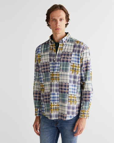  GANT Erkek Lacivert Relaxed Fit  Gömlek