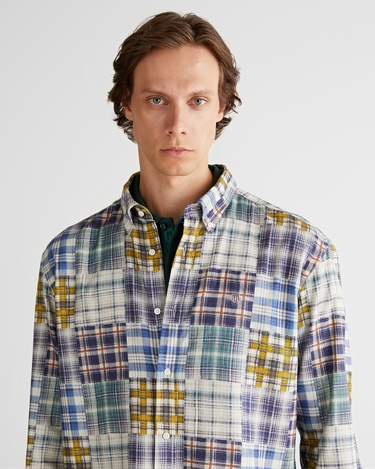  GANT Erkek Lacivert Relaxed Fit  Gömlek