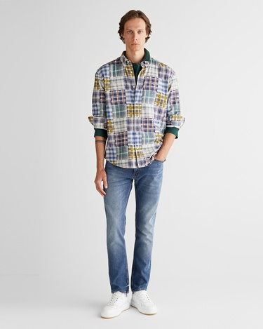  GANT Erkek Lacivert Relaxed Fit  Gömlek