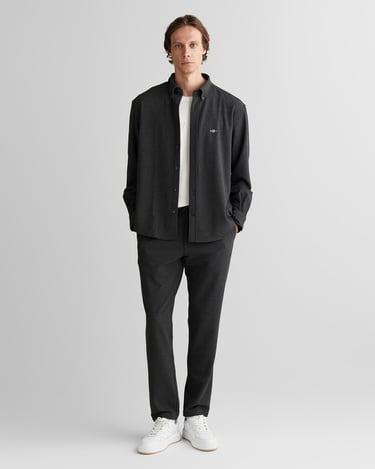  GANT Erkek Gri Relaxed Fit  Gömlek