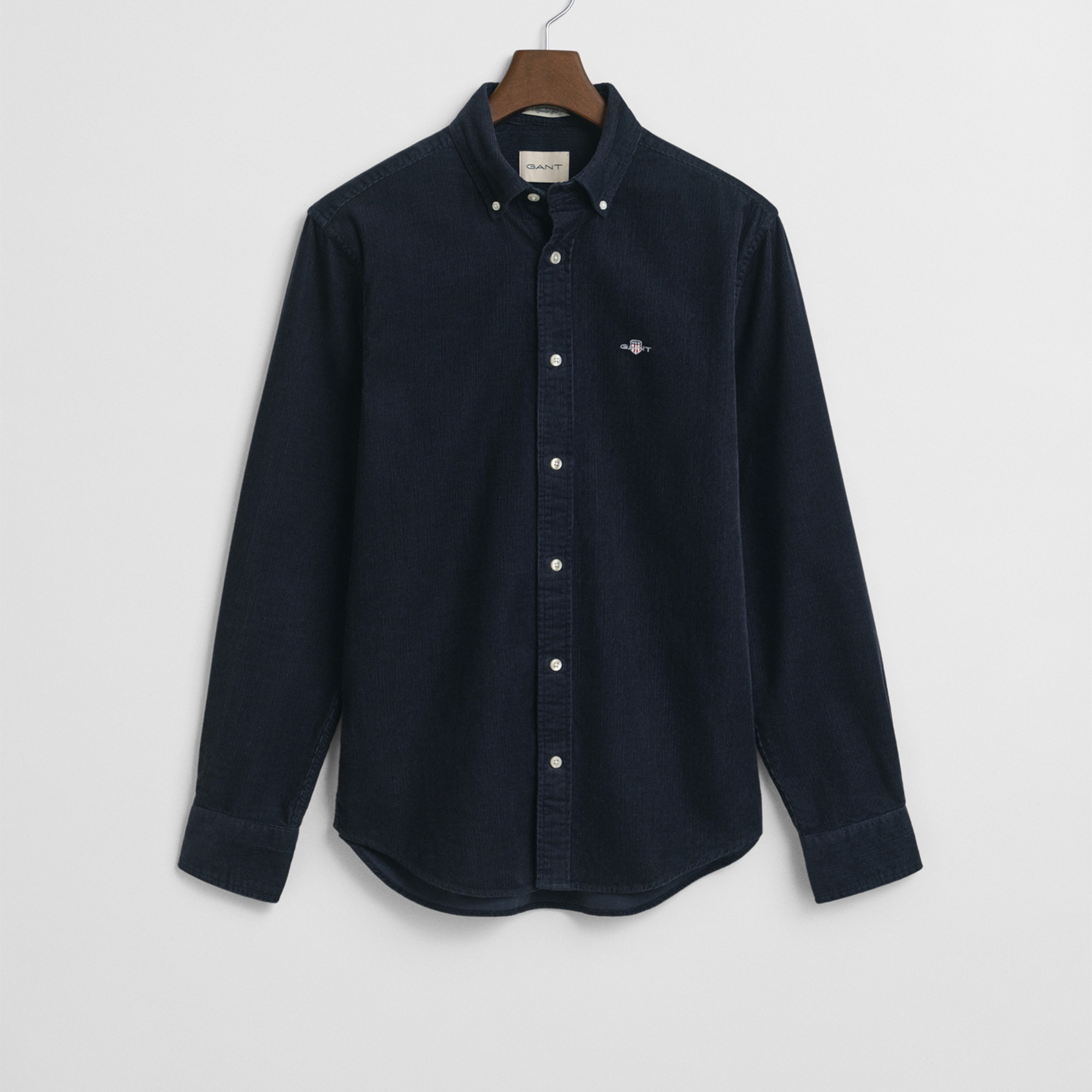 GANT Erkek Lacivert Regular Fit Düğmeli Gömlek