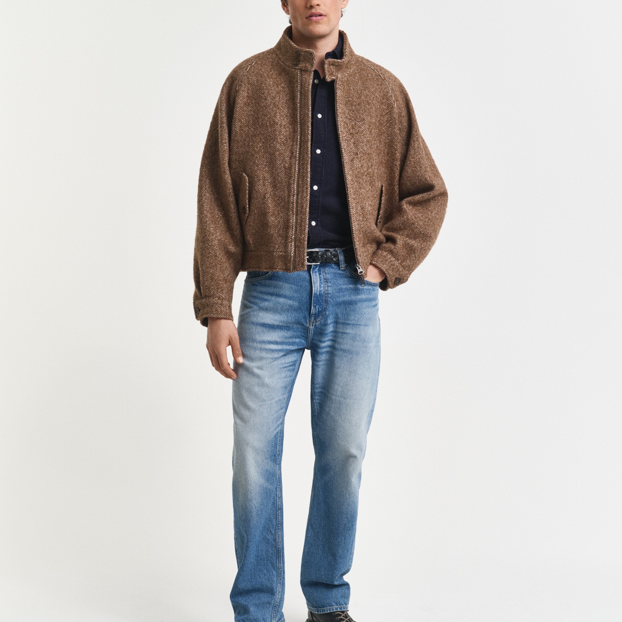 GANT Erkek Lacivert Regular Fit Düğmeli Gömlek