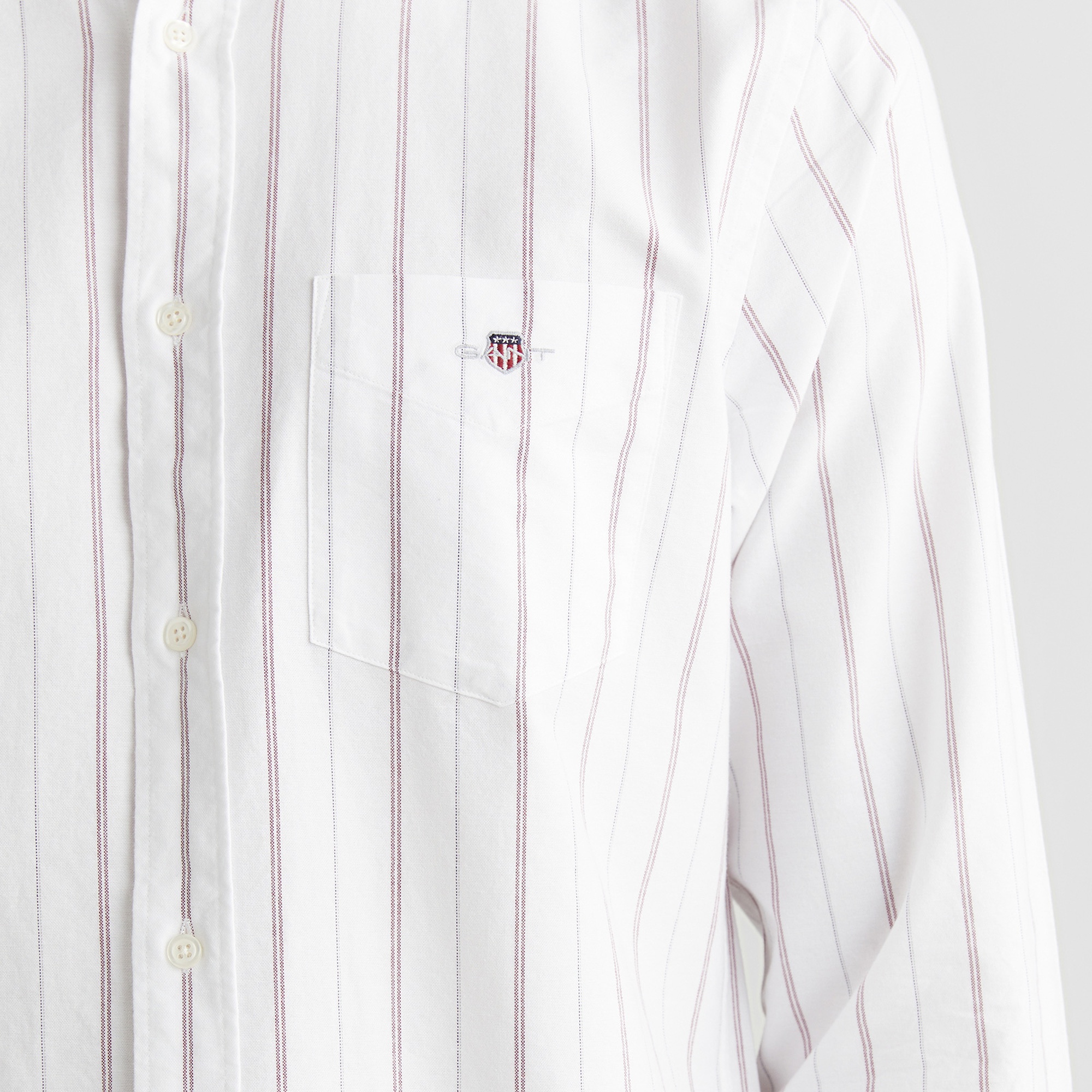 GANT Erkek Beyaz Regular Fit Düğmeli Gömlek