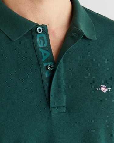  GANT Erkek Yeşil Regular Fit Polo Yaka Polo