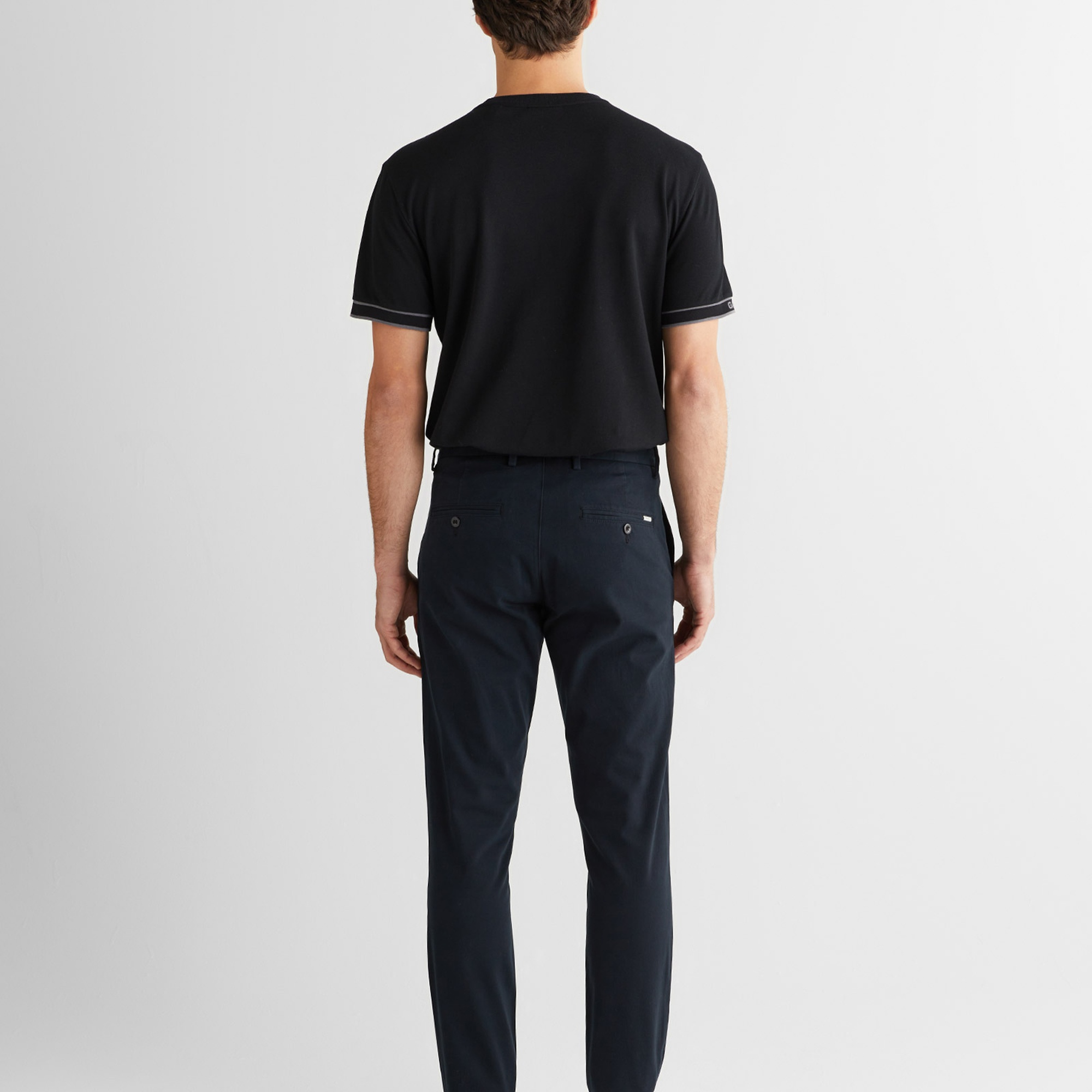 GANT Erkek Siyah Slim Fit  Pantolon