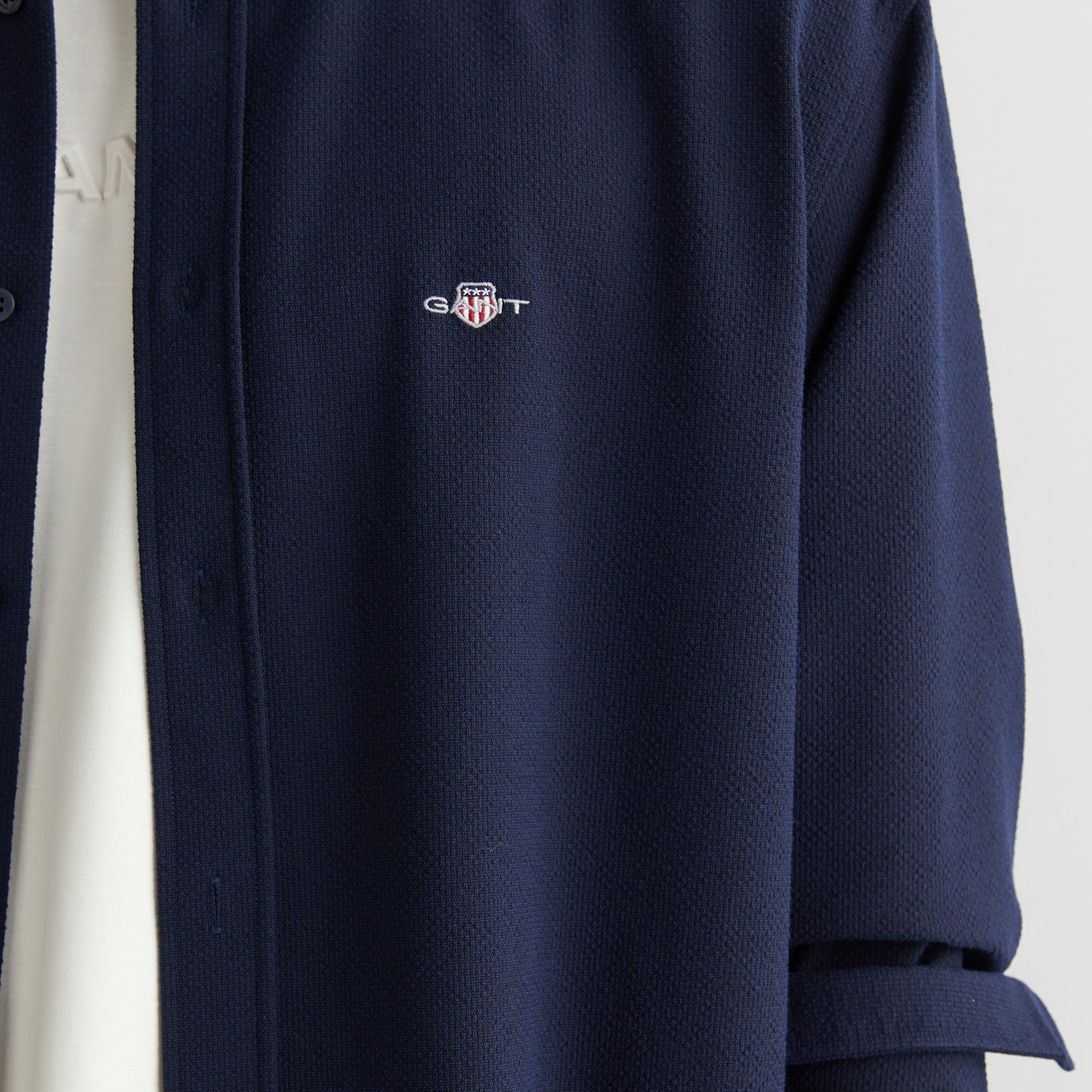 GANT Erkek Lacivert Relaxed Fit  Gömlek